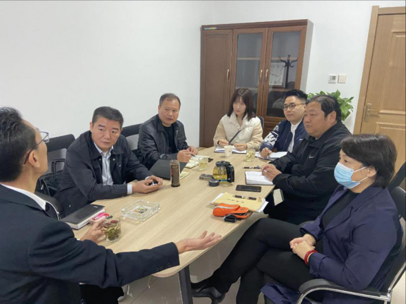 筑牢安全防線，沖刺年度目標--集團公司領(lǐng)導到泰弘公司、榮弘公司 檢查指導工作